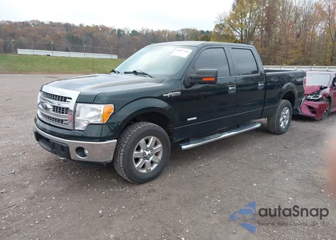 2014 Ford F-150 Xlt from USA, damaged, VIN 1FTFW1ET4EFC25317